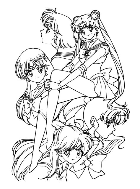 Sailor Moon Coloring Pages